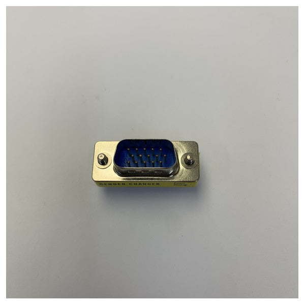 DB9 męski-męski mini zmieniacz płci, złączka GC9MM-MINI, adapter szeregowy RS232 