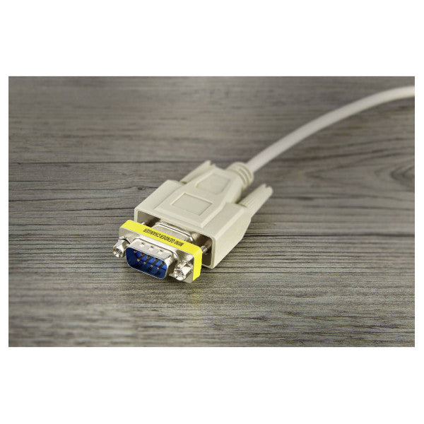 DB9 męski-męski mini zmieniacz płci, złączka GC9MM-MINI, adapter szeregowy RS232 