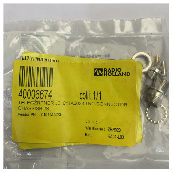 موصل RF ذكر TNC من Telegartner J01011A0023 