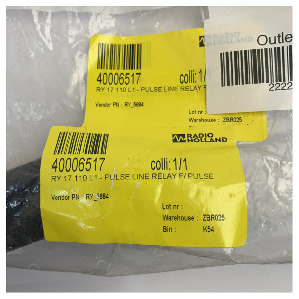 STN Atlas Radar Pulse Line Relay PCB NG3013G203