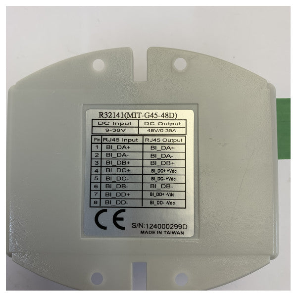 Raymarine R32141 POE-injektor 12 VDC termisk kamera 