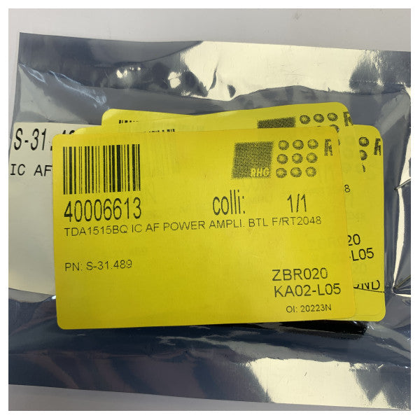 Philips TDA1515BQ IC-ljudeffektförstärkare BTL 