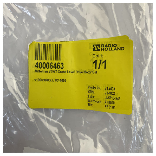Intellian VSAT V3-4003 poikittaiskäytön moottorisarja v100/v100GX:lle 