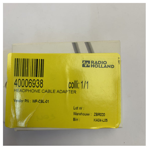 Scanstrut WP-CBL-01 pomorski adapter za kabel za slušalice 3,5 mm muški na ženski 