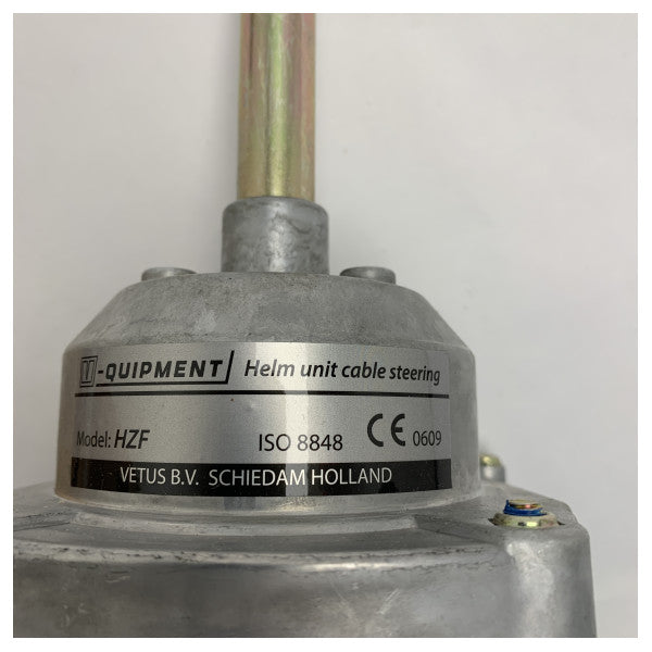 Unidade de leme de direção de cabo marinho Vetus HFZ confiável 