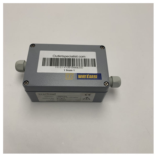 Vetus Marine LED Kontrollbox 9-30V med 2A säkring för undervattensbelysning 