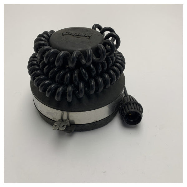 Vetus Black Handheld Searchlight 12/24V Hållbar marin spotlight för båtar 