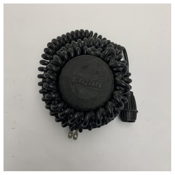 Vetus Black Handheld Searchlight 12/24V Hållbar marin spotlight för båtar 