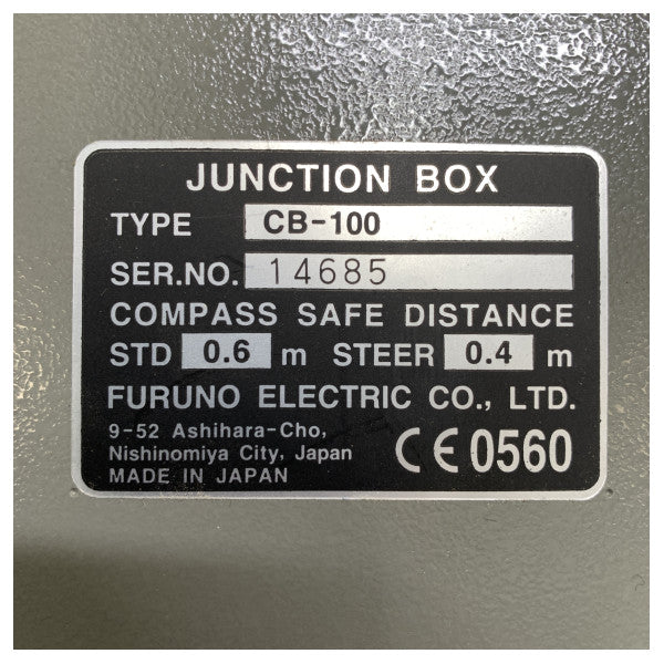 Furuno CB100A AIS junction box for FA-100 AIS