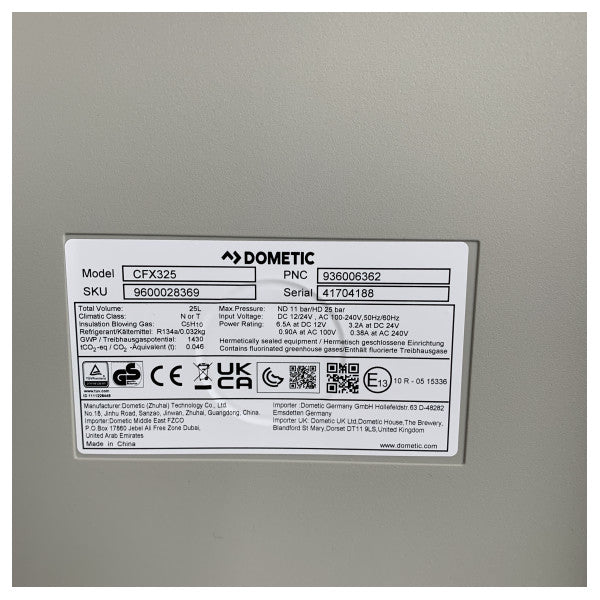 Dometic CFX3 25 25L lodówka kompresorowa 12/24V - 9600028369 