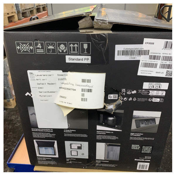 Dometic CFX5 55 55L lodówka kompresorowa 12/24/230V - 97000050783 
