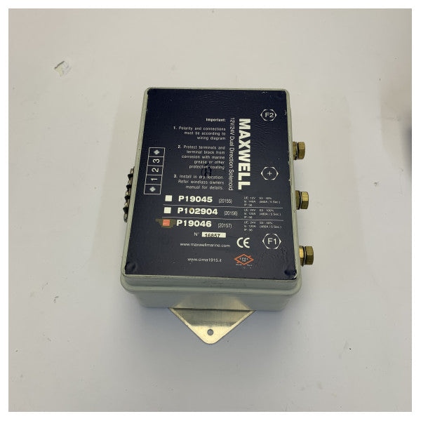 Vetus P102724 Maxwell salpa ancora 1500 VWC 24V 1200W 100TDC CW con tamburo 