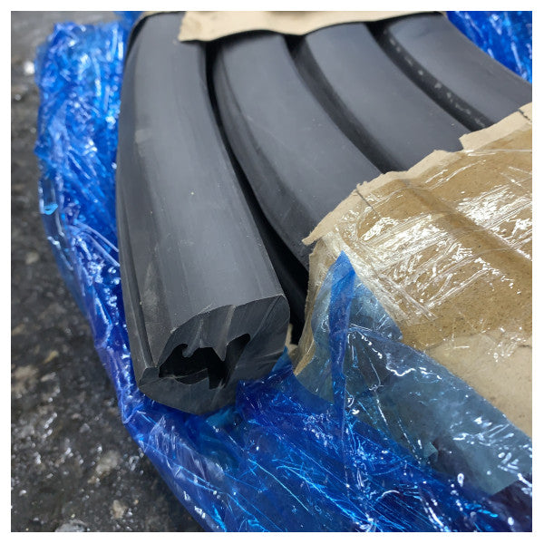 Vetus Vinyl sürtme çıtası Koyu Gri 48x38mm 20m 