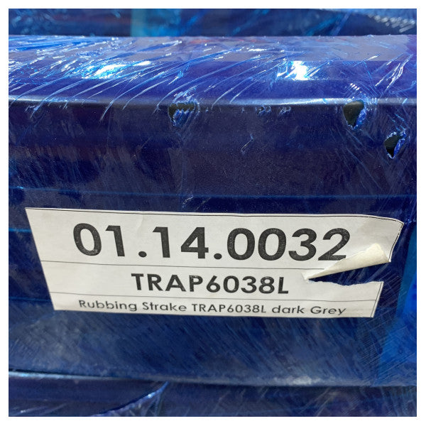 Vetus Winylowa listwa odbojowa, ciemnoszara, TRAP 60 x 38 mm 