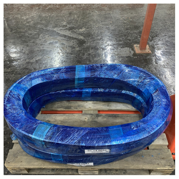 Vetus vinil sürtünme çıtası, koyu gri, TRAP 60 x 38 mm 