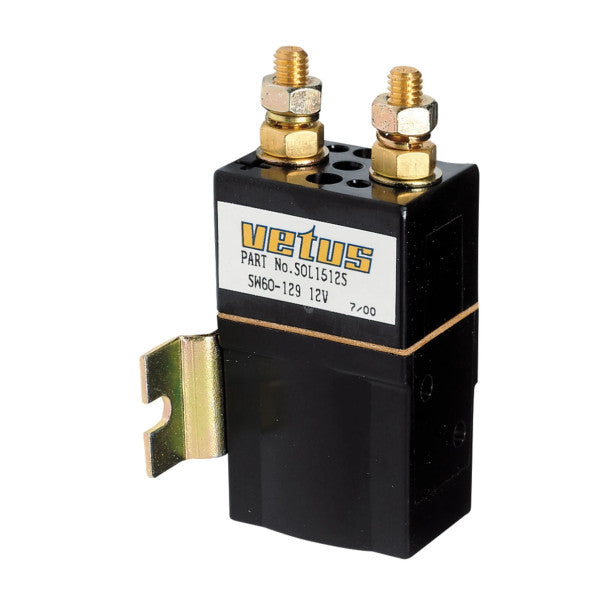 VETUS tek röle 24 Volt/6000 Watt M10 terminalleri AFST624S 