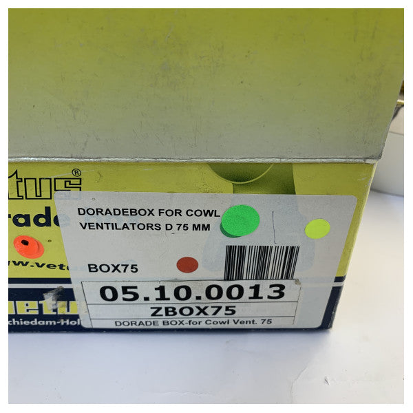 Vetus BOX75 Barriera d'acqua per sfiato aria YOGI-TOM-JERRY-DONALD D 75mm 