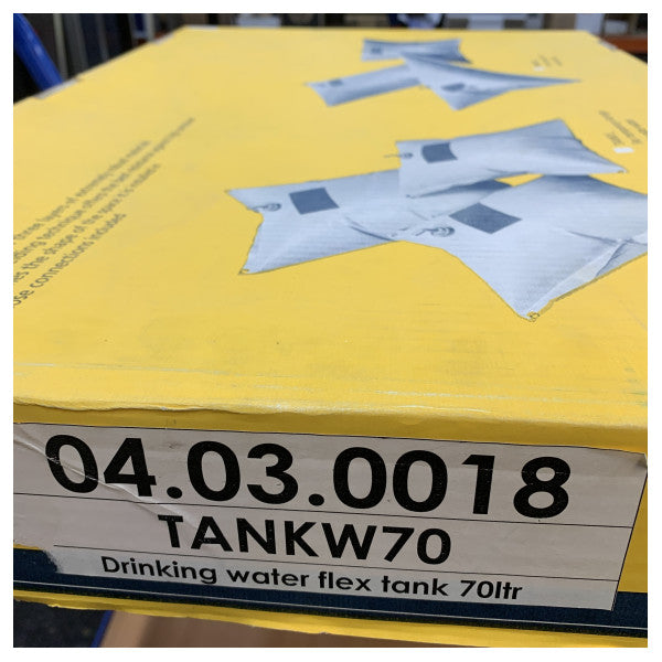 VETUS fleksibel avløpstank 70 liter 