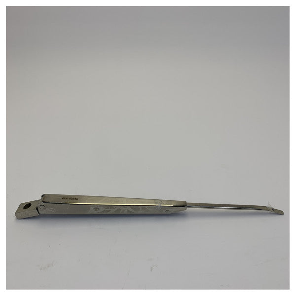 Braccio tergicristallo parallelo Vetus Black regolabile da 395 a 481 mm 