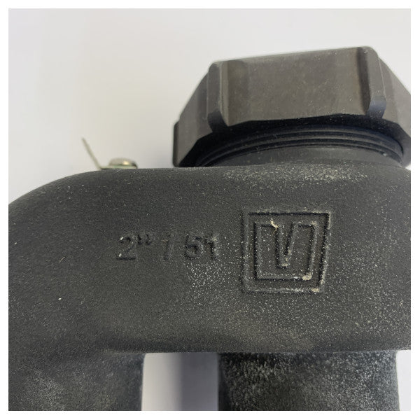 VETUS FSA5116 Transbordo de combustível para convés - tampa 51 mm e ventilação 16 mm 