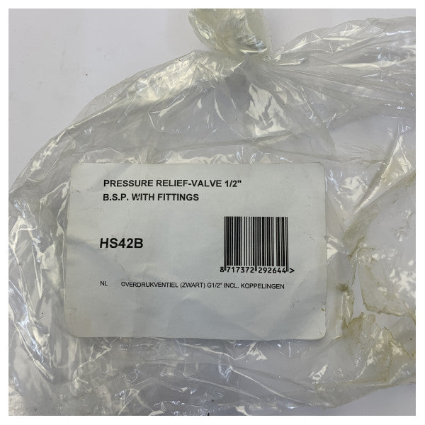 VETUS Druckentlastungsventil G ½ Zoll für 18mm Rohr | HS42B 