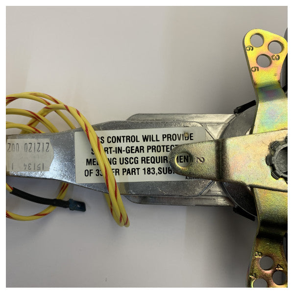 Télécommande VETUS pour 1 moteur - boîtier en aluminium à montage supérieur 