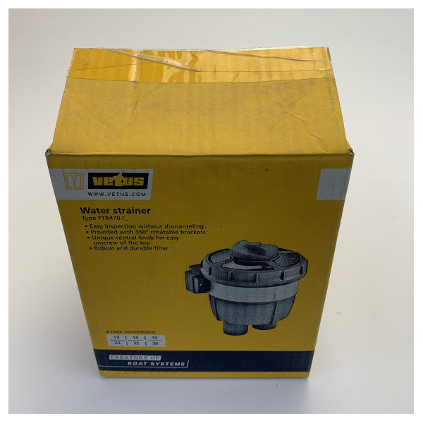 Vetus FTR470/13 Filtr chłodziwa typ 470 Do węża 12,7 mm 23 LPM 
