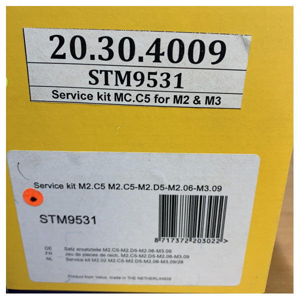 Kit de servicio Vetus STM9531 para motores M2 y M3 