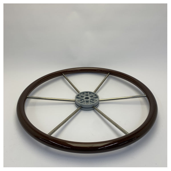 Volante Vetus KW55 com aro de mogno 550 mm incluindo capa 