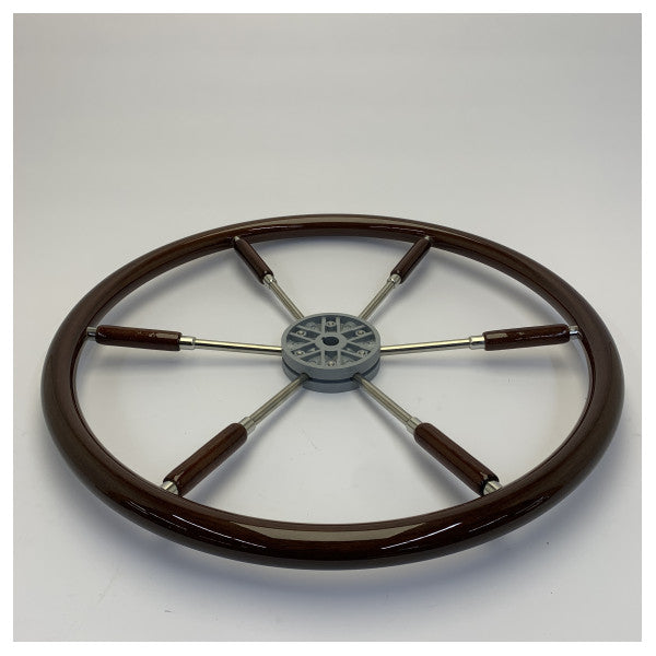 Vetus KWL55 Volante com aro e jante em mogno 550 mm incluindo capa 