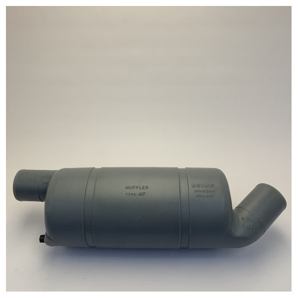 Vetus MF090 Silenciador tipo MF 90 mm Para embarcações rápidas 
