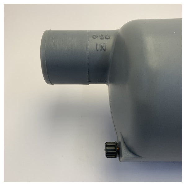 Vetus MF090 Silenciador tipo MF 90 mm Para embarcações rápidas 