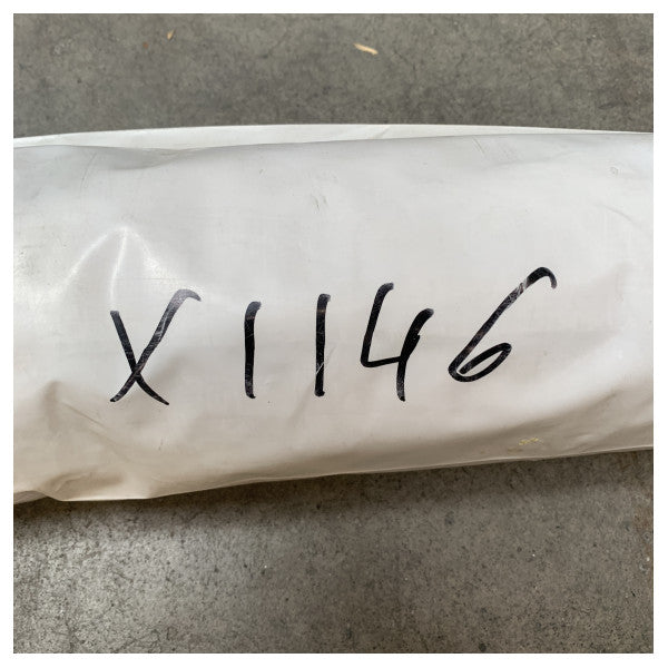 Casamance Tessuti Marine Upholstery Fabric 14396C - Textile blanc durable pour l'intérieur des bateaux et des yachts