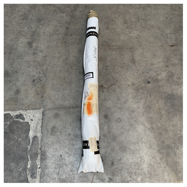 Casamance Tessuti Marine Upholstery Fabric 14396C - Textile blanc durable pour l'intérieur des bateaux et des yachts