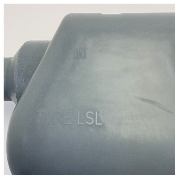 Vetus LSL60 silenciador / sistema de escape de 60 mm para mangueiras longas 