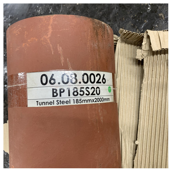 Vetus BP185S20 Bowthruster Tunnel Steel D185 x 2000 mm RED