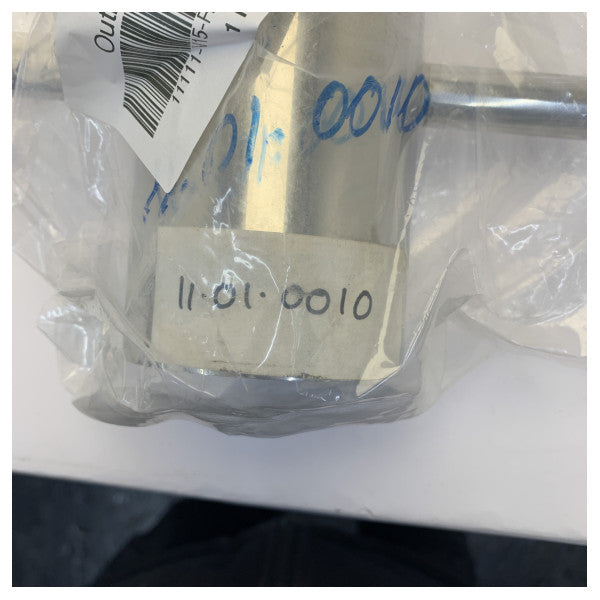 Vetus ACHIL110Z Suporte de soldar - Aço inoxidável polido RVS316 para ferragens de iate 