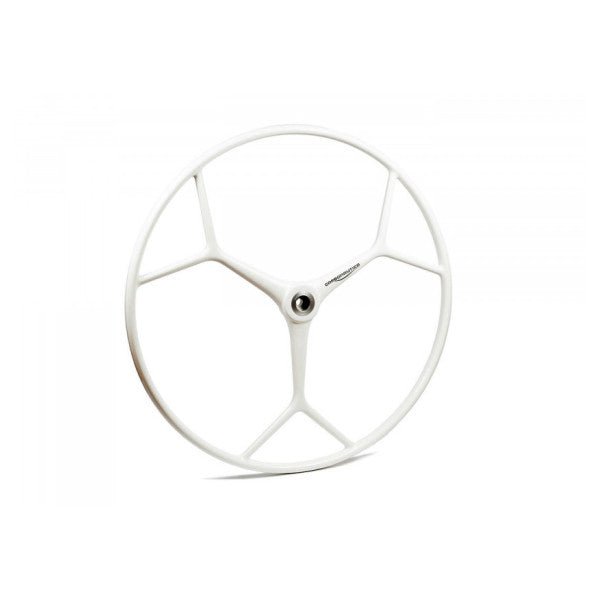 Carbonautica 1100 mm GRP steering wheel white