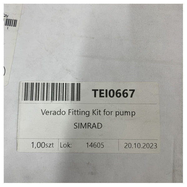 طقم تركيب مضخة Hanse Verado لـ 000-15943-001-1 