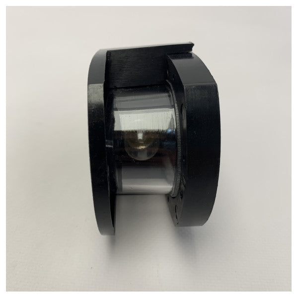 Allpa svart frontmonterad navigationsbelysning vit 12V - 150763