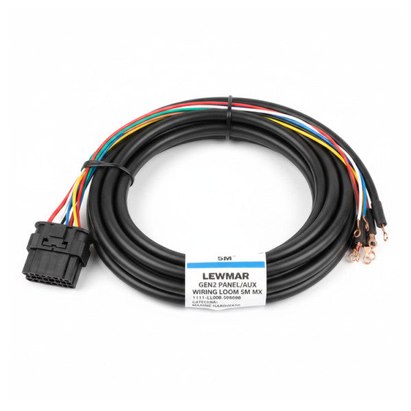 Lewmar Gen 2 スラスター パネル配線ケーブル 5M - 589898 