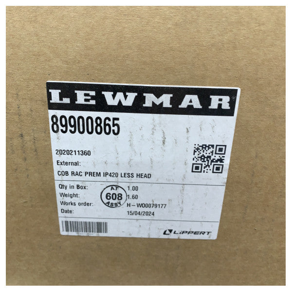 Lewmar Cobra Racing Premium IP420 styringssøjlebase uden hoved - 89900865 