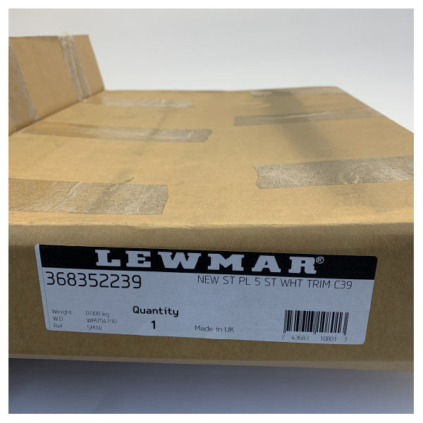 Lewmar 368352239 Standard Portlight Size 5 Trim Kit White