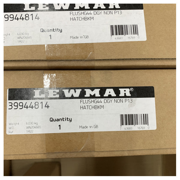 Lewmar Flush 3G Deck - فتحة هروب بحجم 44 ‏442 × 442 مم - 39944814 