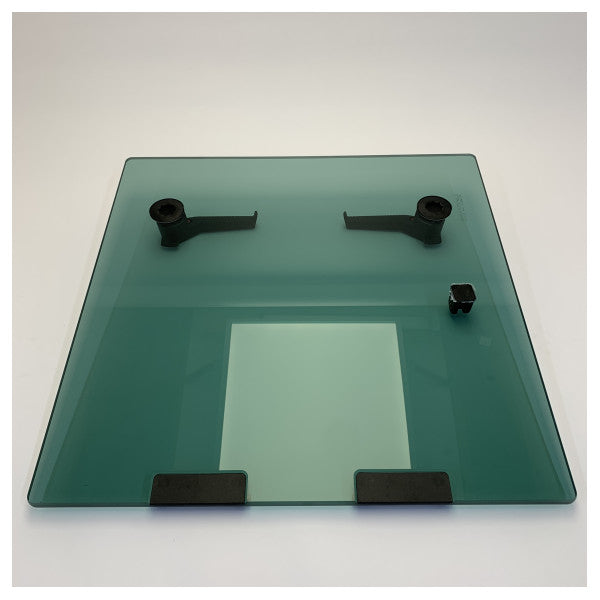 Ricambio in acrilico per sostituzione oblò Lewmar Size 44 F3G - Tinta verde - 361834994 