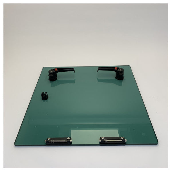Ricambio in acrilico per sostituzione oblò Lewmar Size 44 F3G - Tinta verde - 361834994 