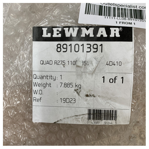 Lewmar-ohjauskvadrantti R275 110D B59 K18 - jahtin ohjauslaitteisto - 89101391 