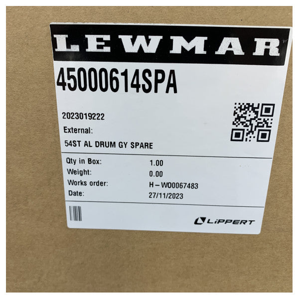 Lewmar 54ST Αλουμινένιο Τύμπανο Βίντζας Ocean Γκρι Ανταλλακτικό - 45000614SPA 