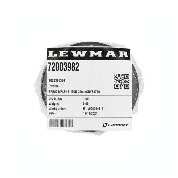 Lewmar M-Flange 150 mm 交換用ハッチポートライトレンズ - 22mm - 72003982 