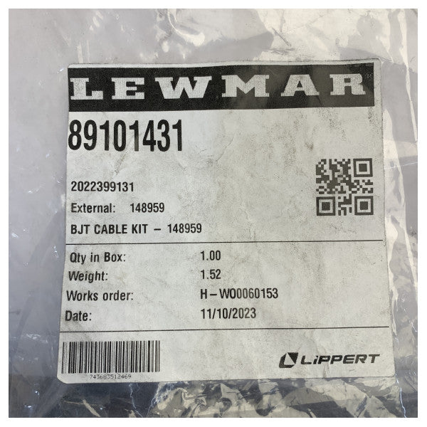Lewmar BJT Zestaw kabli ze stali nierdzewnej - 148959 - 89101431 